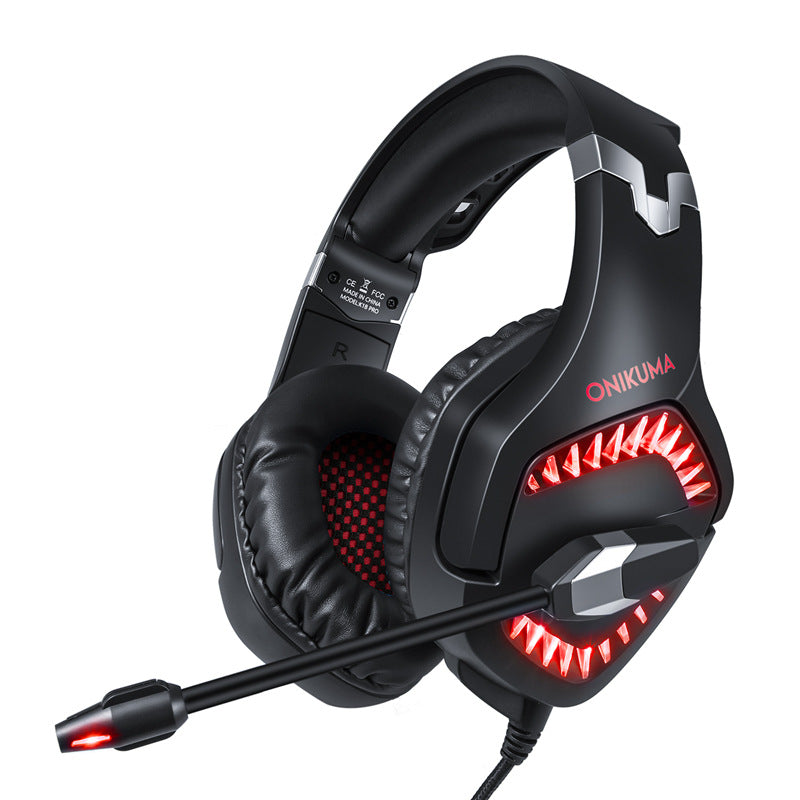 Cross-border explosion models ONIKUMA K1 game headset headset wired computer microphone headset with headset