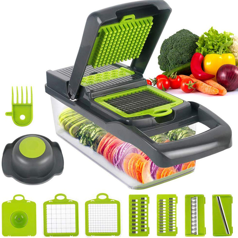 Vegetable cutting artifact multi-function diced potato shredded grater grater household potato slices kitchen grater