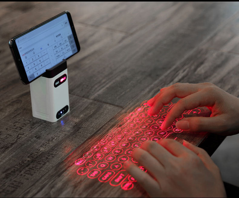 Whistler KB630-M1 Bluetooth laser projection keyboard mouse mobile phone bracket mobile power gift customization