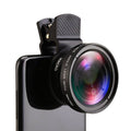 Universal clip universal mobile phone professional 37MM 0.45X 49UV super wide-angle + macro two-in-one mobile phone lens