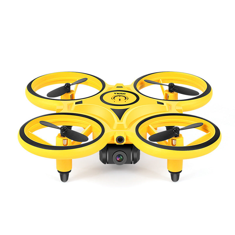 Aerial Douyin Net Red UFO Fall-resistant Watch Gesture Sensing Four-axis Remote Control Aircraft Drone Helicopter