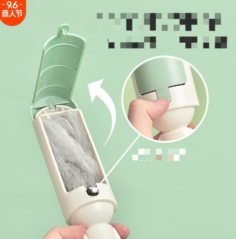 2022 vibrato new star guard hair removal brush to remove pet cat hair roller double-sided shaver coat sticky hair device