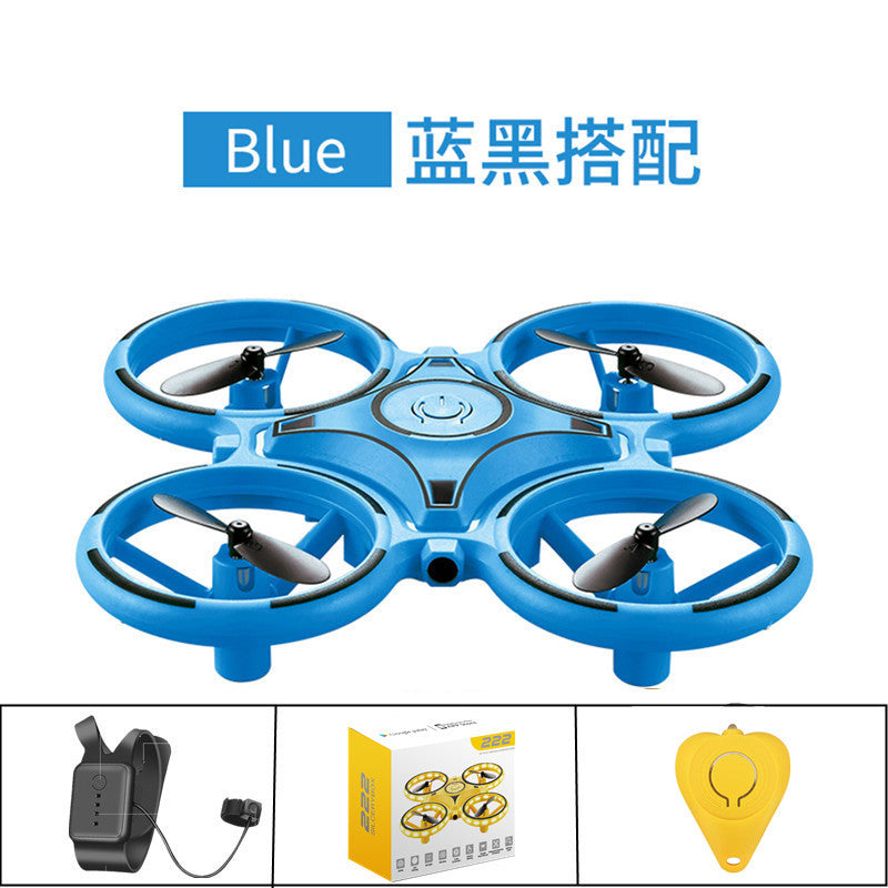 Aerial Douyin Net Red UFO Fall-resistant Watch Gesture Sensing Four-axis Remote Control Aircraft Drone Helicopter