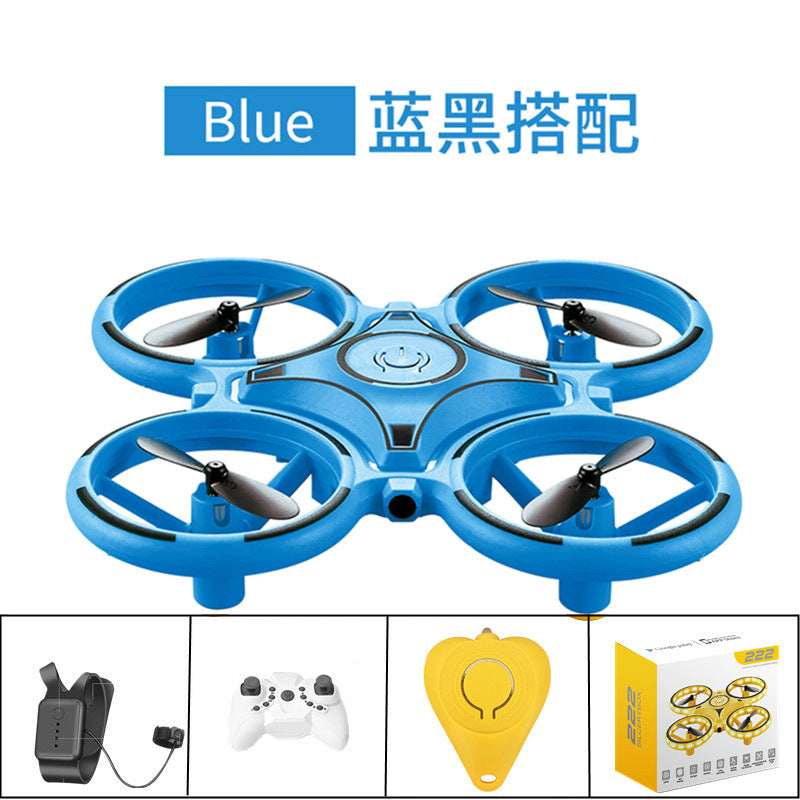 Aerial Douyin Net Red UFO Fall-resistant Watch Gesture Sensing Four-axis Remote Control Aircraft Drone Helicopter