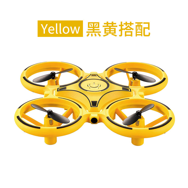 Aerial Douyin Net Red UFO Fall-resistant Watch Gesture Sensing Four-axis Remote Control Aircraft Drone Helicopter