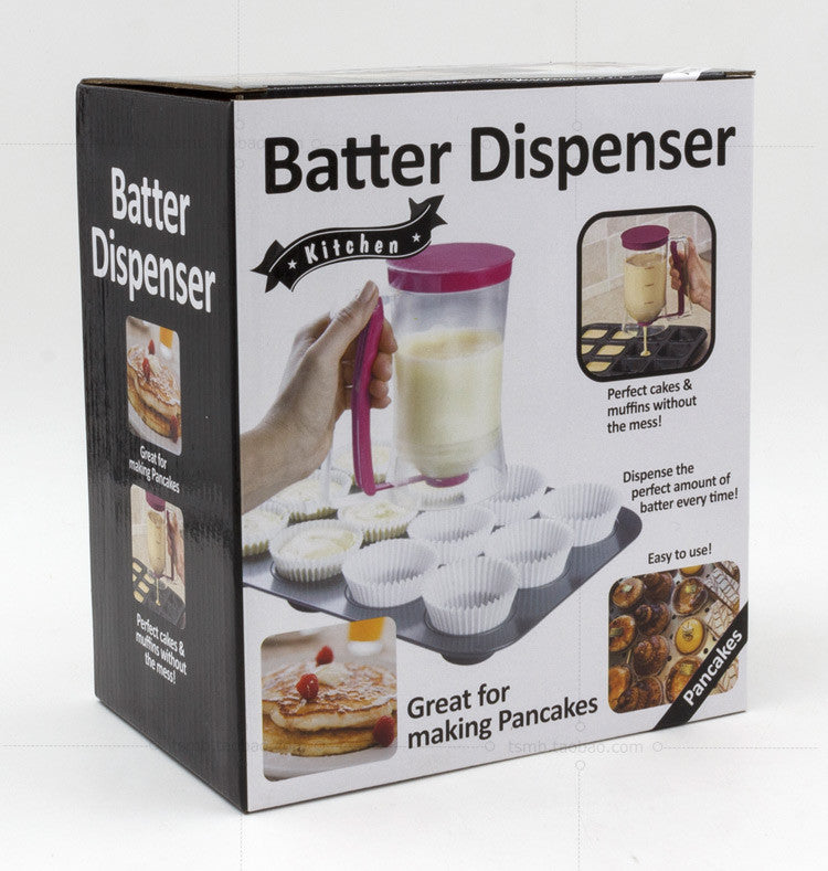 Batter dispenser cake batter evenly distributed Handheld DIY baking tool pancake cake separation blender