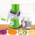 DUOLVQI Manual Vegetable Cutter Slicer Kitchen Tools Multi-functional Round Mandoline Slicer Potato Cheese Kitchen Gadgets