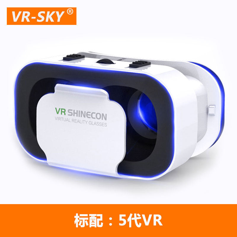 Cross-border wholesale vr glasses 3d virtual reality glasses lightweight portable box smart glasses product manufacturers