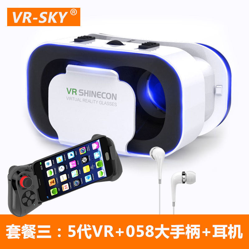 Cross-border wholesale vr glasses 3d virtual reality glasses lightweight portable box smart glasses product manufacturers