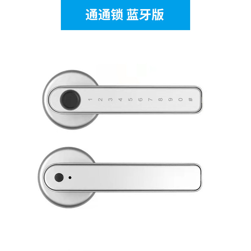 TT Lock Tongtong lock APP bedroom door wooden door fingerprint lock office home ball lock door lock smart handle lock