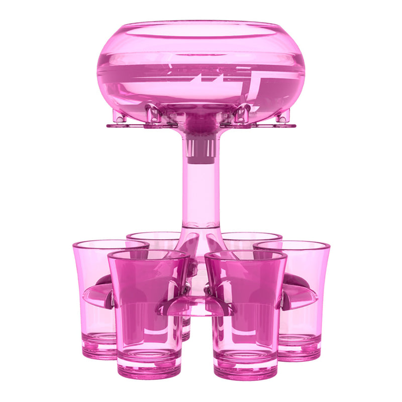 6 Shot Glass Dispenser and Holder