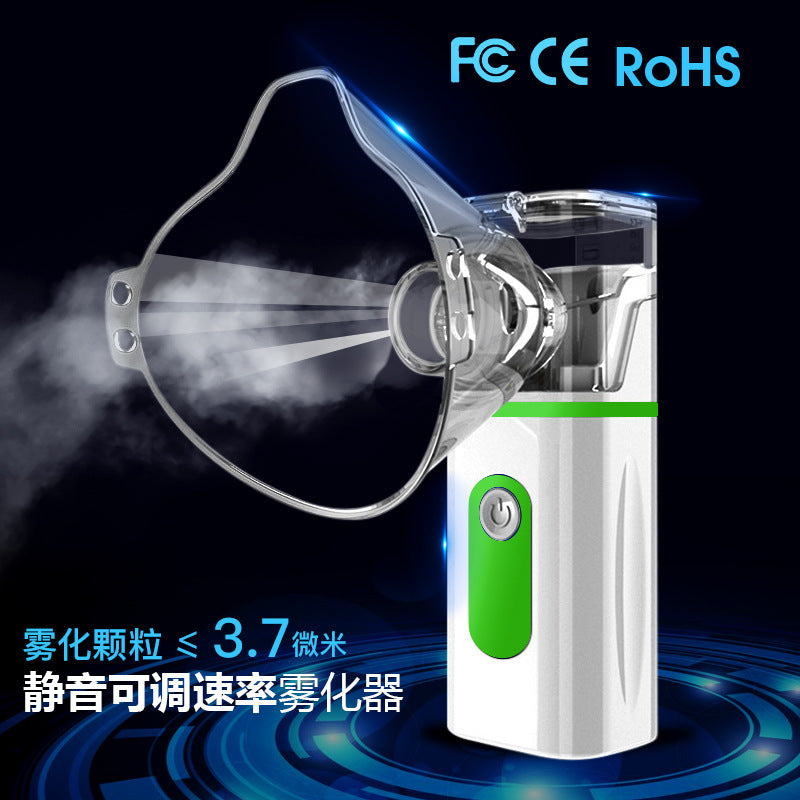 Wholesale Adult Children Handheld Nebulizer Ultrasonic Portable Nebulizer Household Micro Mesh Sprayer Humidifier