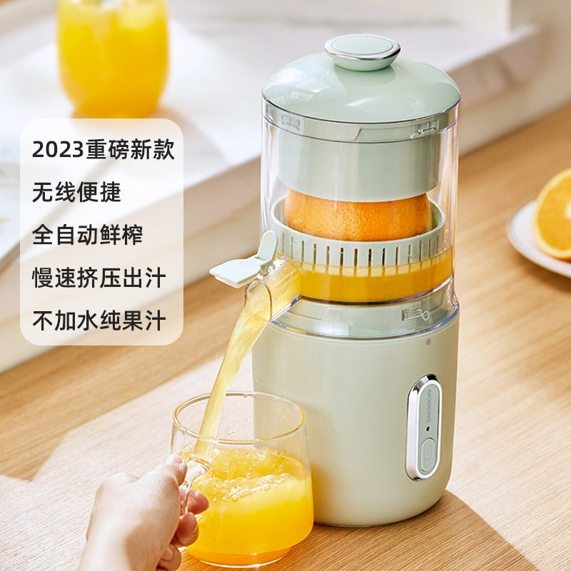 Mobile big belly cup ton ton cup wireless automatic double-head fried fruit juice machine sports crushed ice stirring juicing bucket