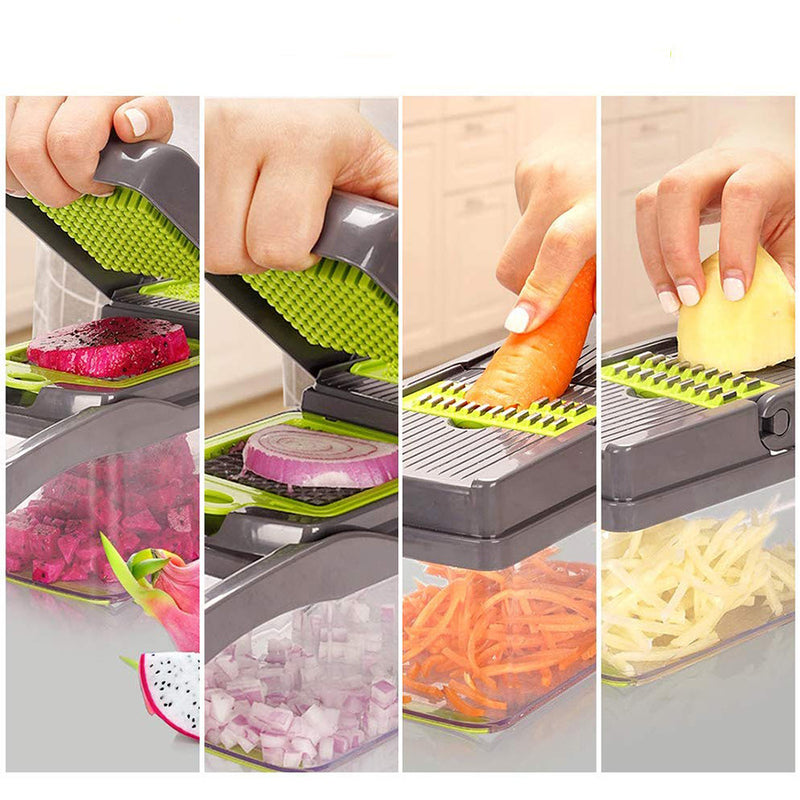 Vegetable cutting artifact multi-function diced potato shredded grater grater household potato slices kitchen grater