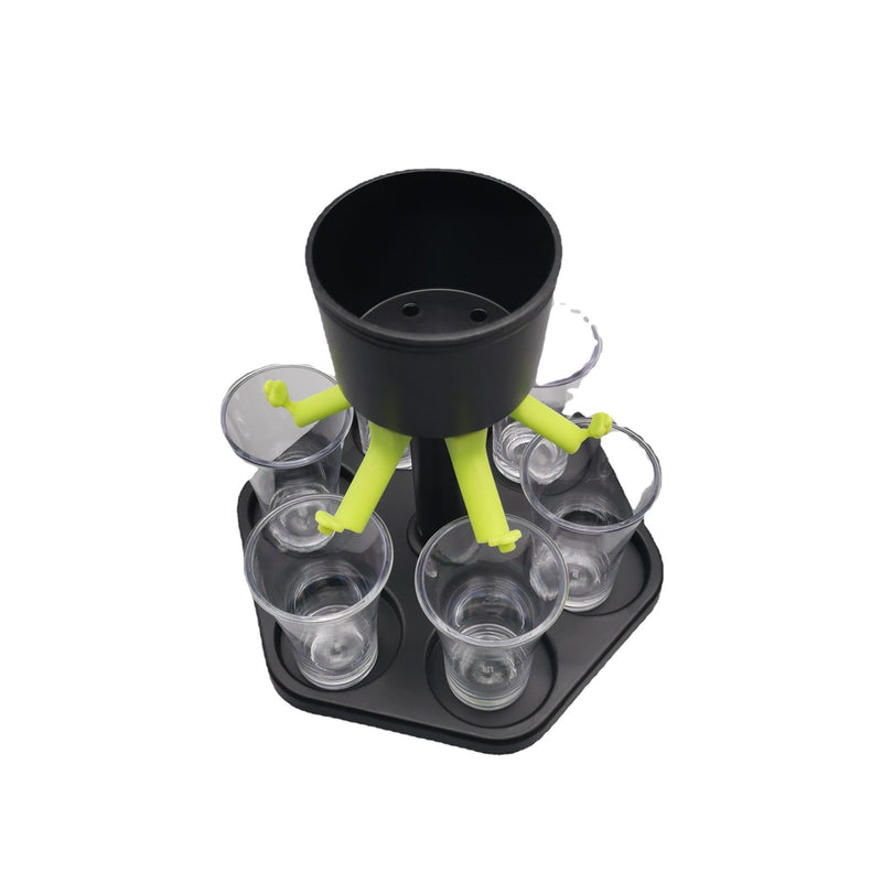 6 Shot Glass Dispenser and Holder