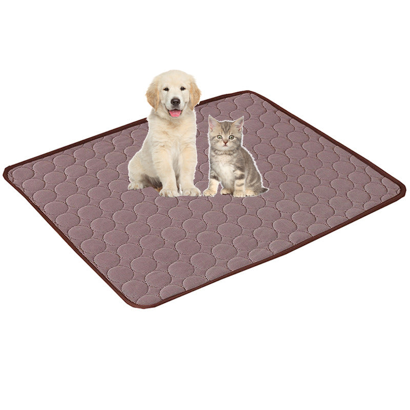 Pet Mat Summer Pet Cool Mat Cat Dog Sofa Mat Dog Ice Mat Pet Nest Cool Mat Pet Cooling Ice Silk Mat