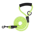 New product explosion-proof punching telescopic elastic rope reflective pet leash foam cotton handle does not strangle the hand dog chain walking dog leash