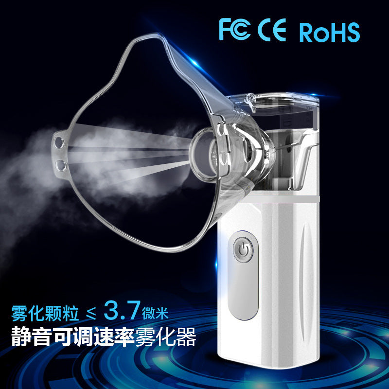 Wholesale Adult Children Handheld Nebulizer Ultrasonic Portable Nebulizer Household Micro Mesh Sprayer Humidifier