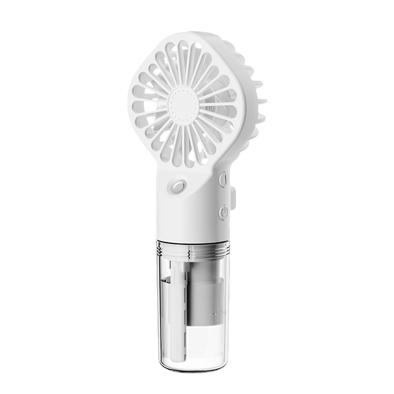 New Handheld Spray Fan Portable Mini Rechargeable Handheld Fan Spray Humidification Gift Handheld Small Fan