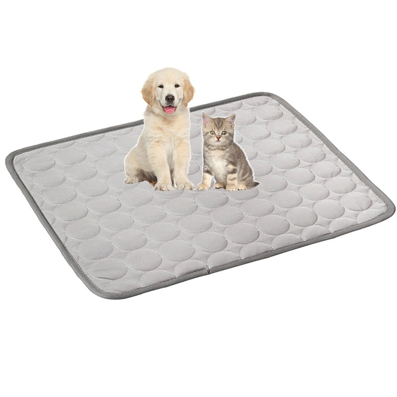 Pet Mat Summer Pet Cool Mat Cat Dog Sofa Mat Dog Ice Mat Pet Nest Cool Mat Pet Cooling Ice Silk Mat