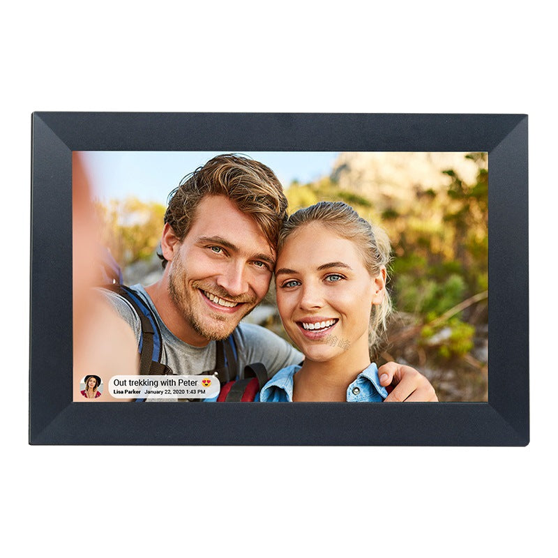 Frameo digital smart cloud photo frame 10.1 inch touch screen WiFi remote APP push play electronic album