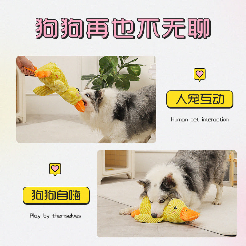 Dog toys that are resistant to chewing and grinding teeth for large dogs, self-pleasure, relief from boredom, and vocalization Corgi supplies for large dogs, pet dogs, and consumption of physical energy