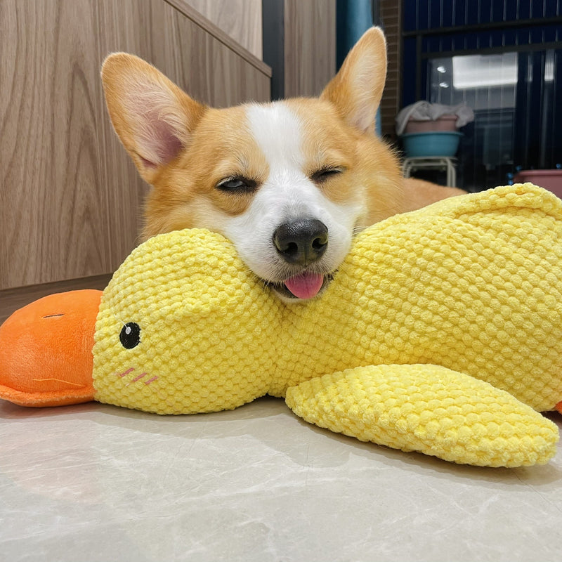 Dog toys that are resistant to chewing and grinding teeth for large dogs, self-pleasure, relief from boredom, and vocalization Corgi supplies for large dogs, pet dogs, and consumption of physical energy