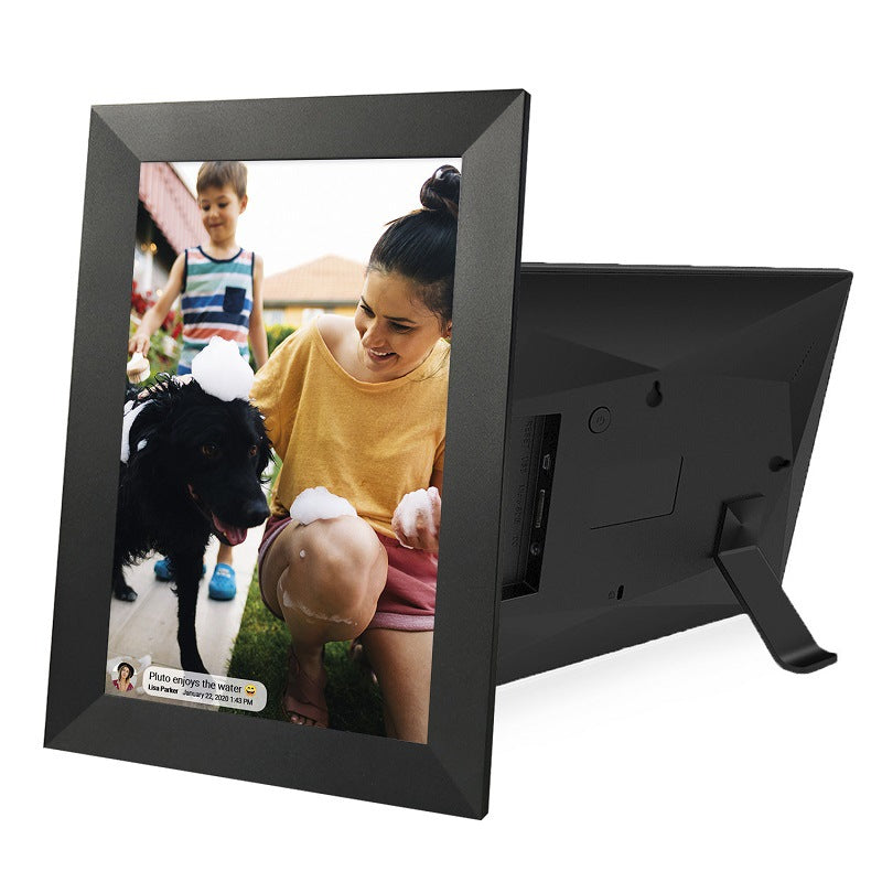 Frameo digital smart cloud photo frame 10.1 inch touch screen WiFi remote APP push play electronic album