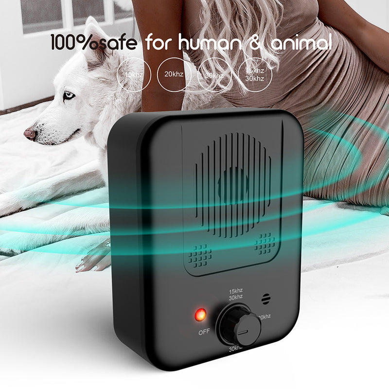 Amazon Hot Selling Pet Supplies Ultrasonic Dog Repeller Handheld Bark Stopper Rechargeable Bark Stopper Dog Repeller Artifact