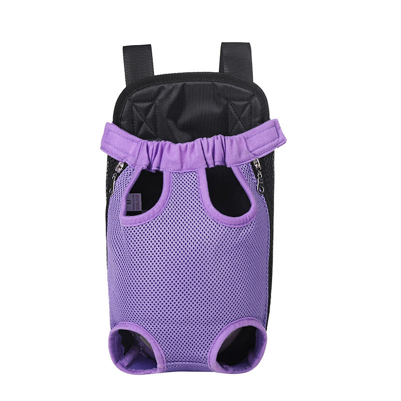 Manufacturers spot fashion breathable pet chest bag pet go out portable backpack dog backpack pet supplies