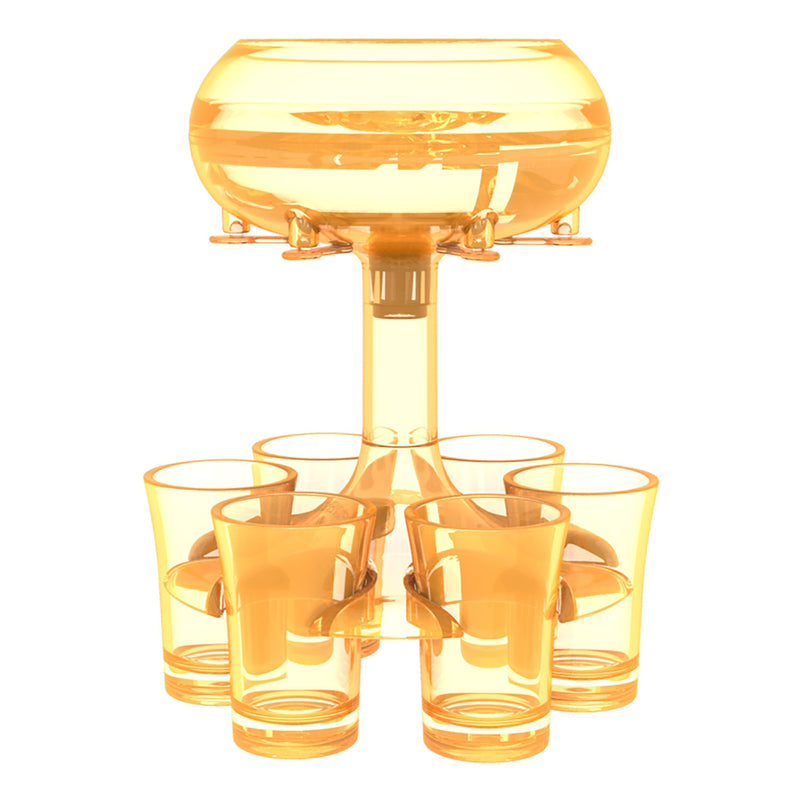 6 Shot Glass Dispenser and Holder