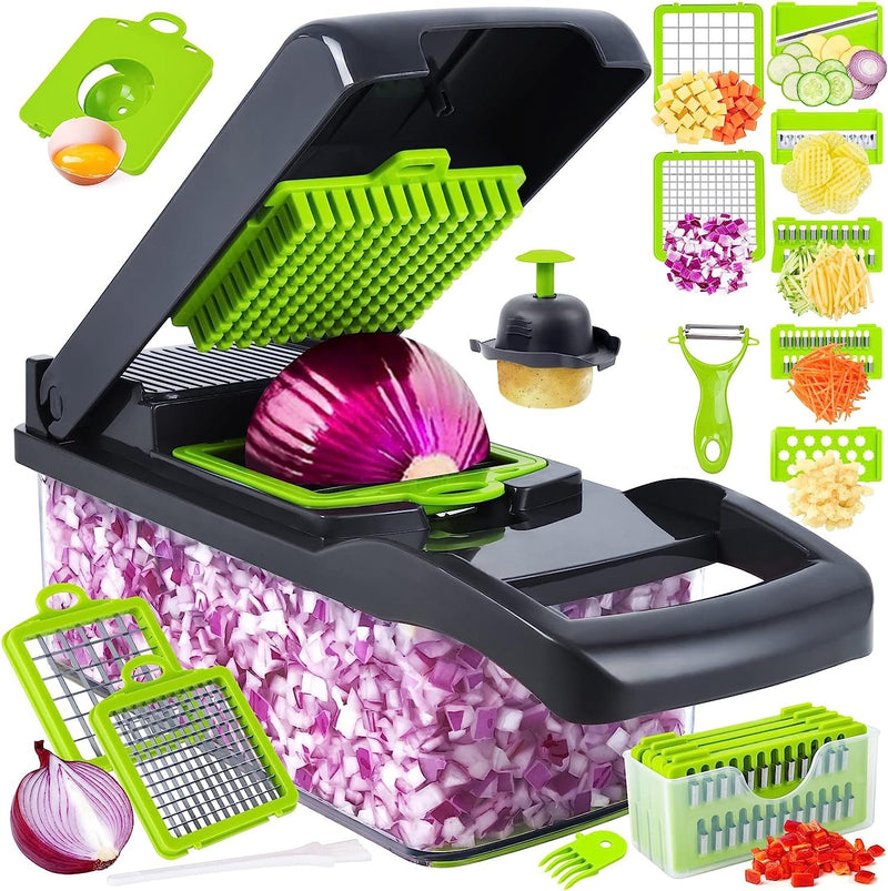 Cross-border kitchen artifact vegetable cutting artifact multi-function dicer shredder grater slicer kitchen supplies